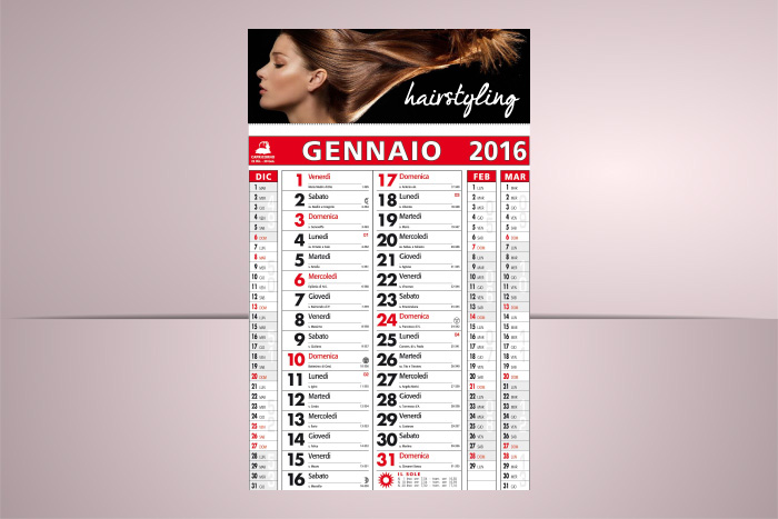 Foto Calendari Olandesi Personalizzati